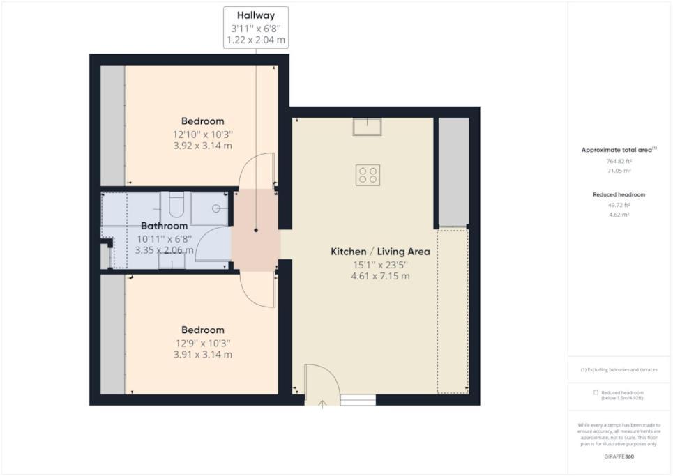 The Hideout King Bed/w Tv Free Parking *
